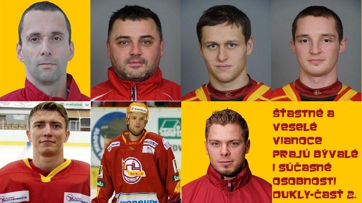 Šťastné a Veselé Vianoce prajú bývalé aj súčasné osobnosti Dukly - časť 2.